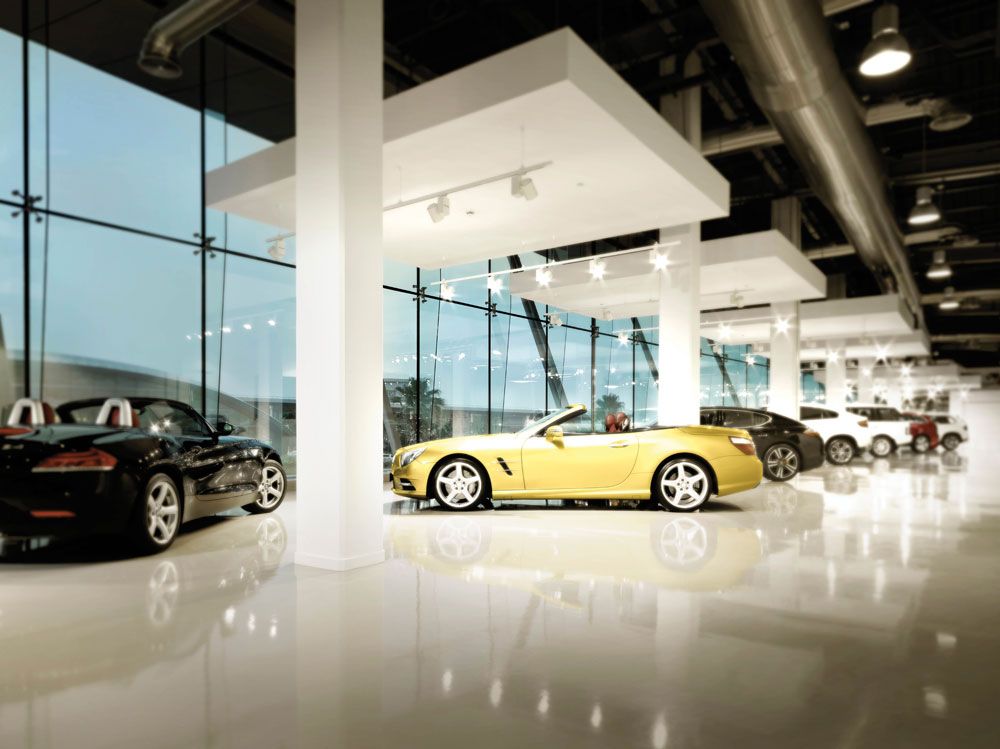 NJ Professional Auto Showroom Design